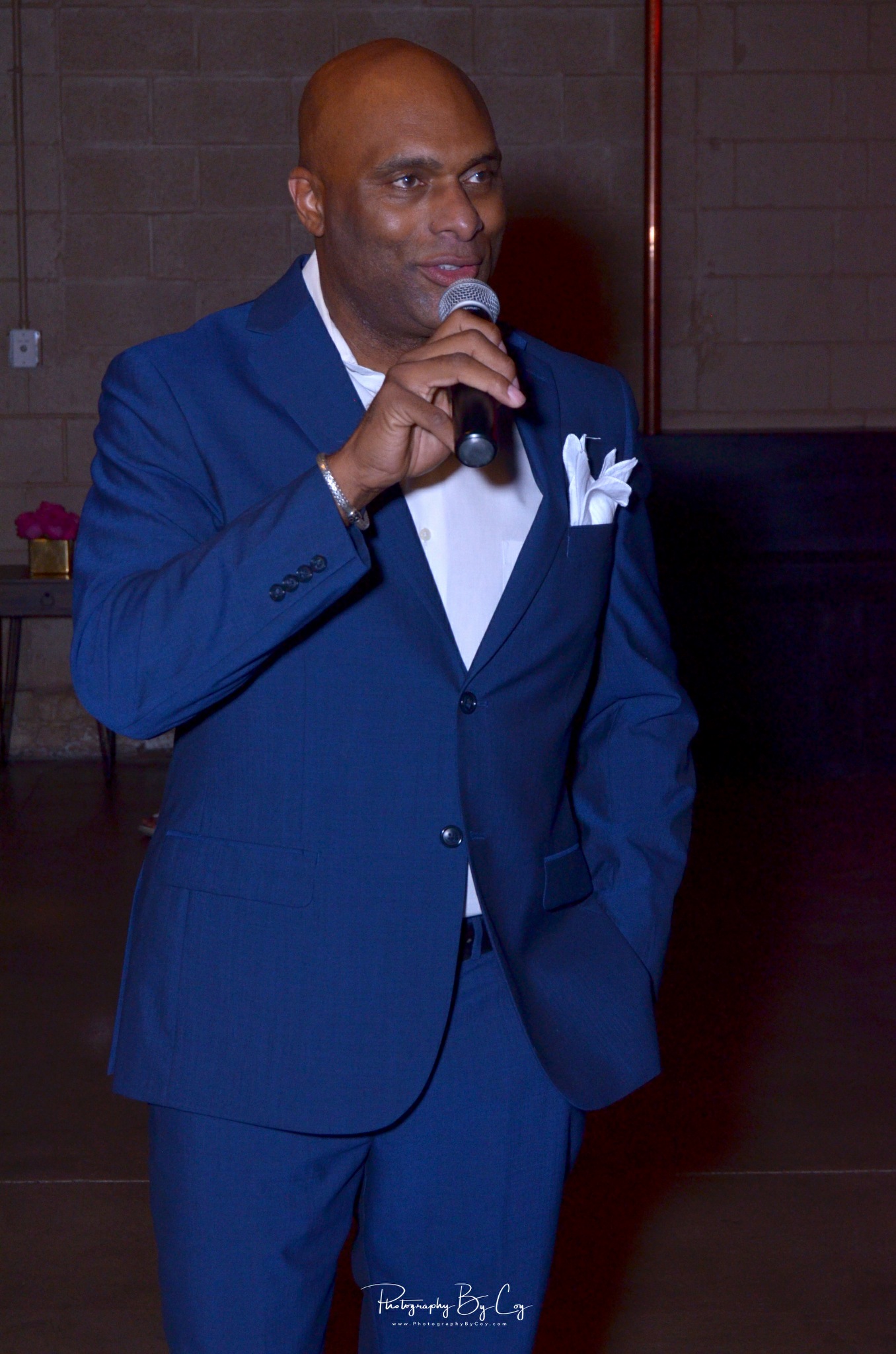 Robert Hazzard Jr. speaking